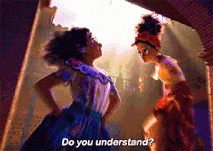 She Was Angry Tell If She Understand What She Say GIF