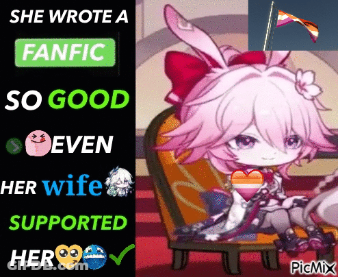 She Wrote Fanfic Wife Support Hero GIF
