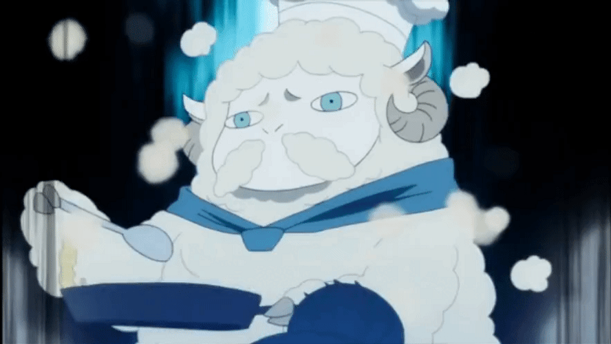 Sheep Cook Black Clover GIF