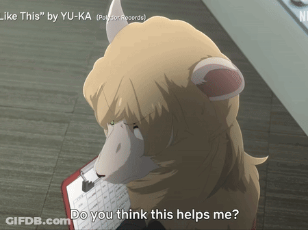 Sheep Saying Do You Think This Helps Me GIF