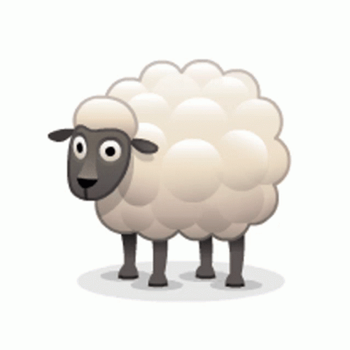 Sheep Skype Emoticon GIF