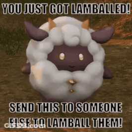 Sheep You Just Got Lambelled GIF