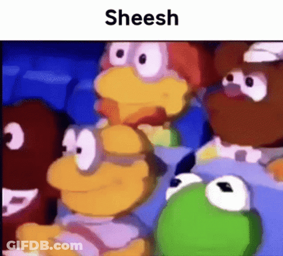 Sheesh Kermit Watching GIF