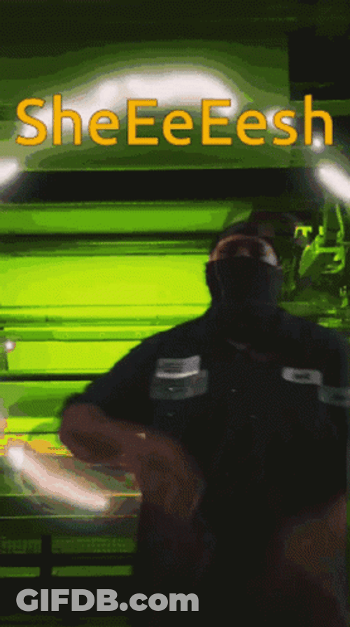 Sheesh Sign Power GIF