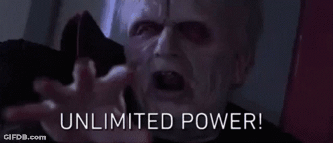 Sheev Palpatine Unlimited Power GIF