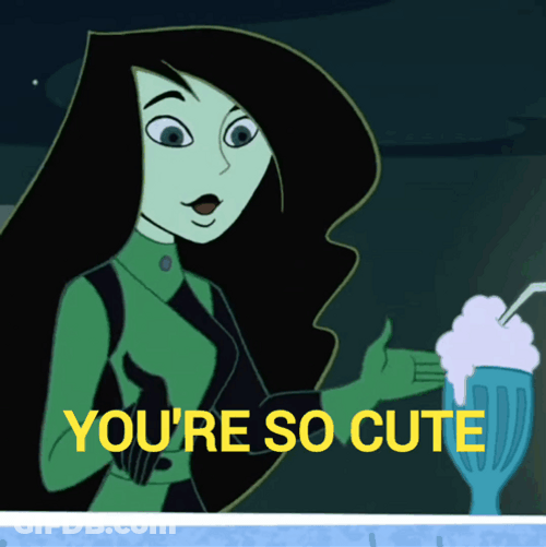 Shego You're So Cute Kim Possible GIF