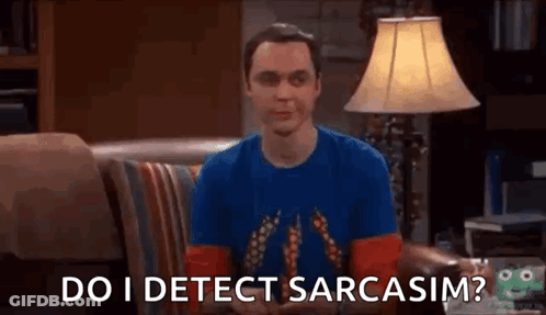 Sheldon Cooper Sitting On Couch With Lamp GIF