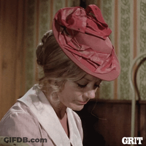 Sheree North Head Down With Heavy Heart GIF