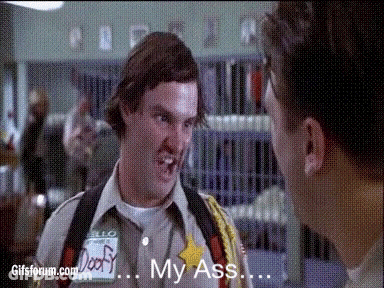 Sheriff Saying My Ass To Another Man GIF