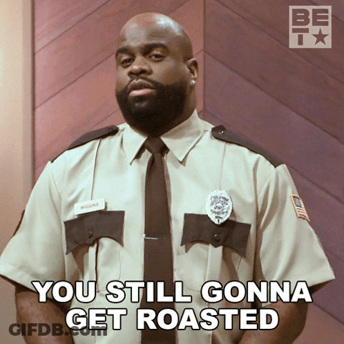 Sheriff Saying You Still Gonna Get Roasted GIF