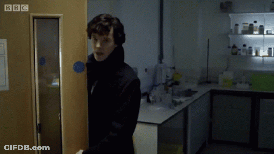 Sherlock Holmes Click GIF