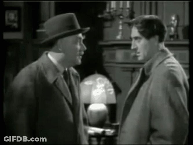 Sherlock Holmes Elementary My Dear Watson GIF
