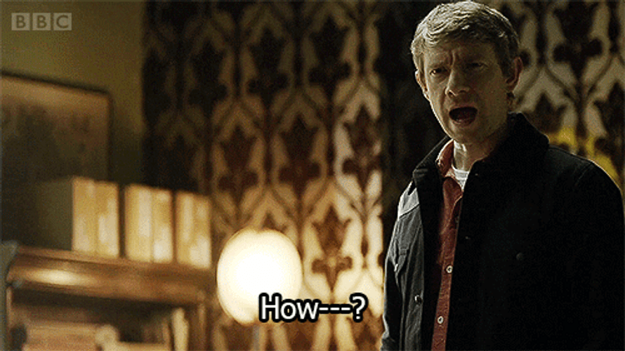 Sherlock Movie Martin Freeman Asking How GIF