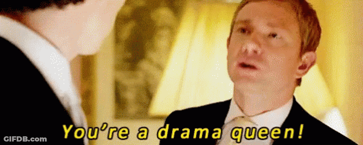 Sherlocked Is A Drama Queen GIF
