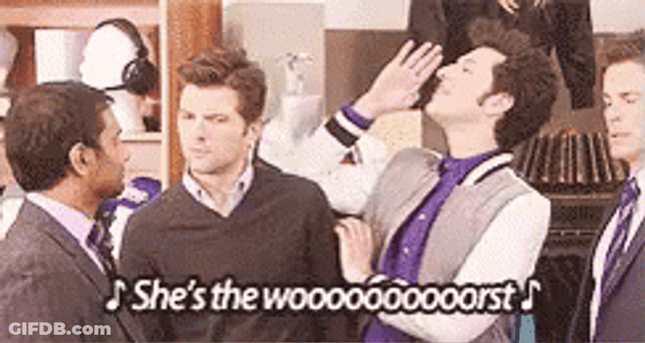 Shes The Worst Parks And Rec GIF