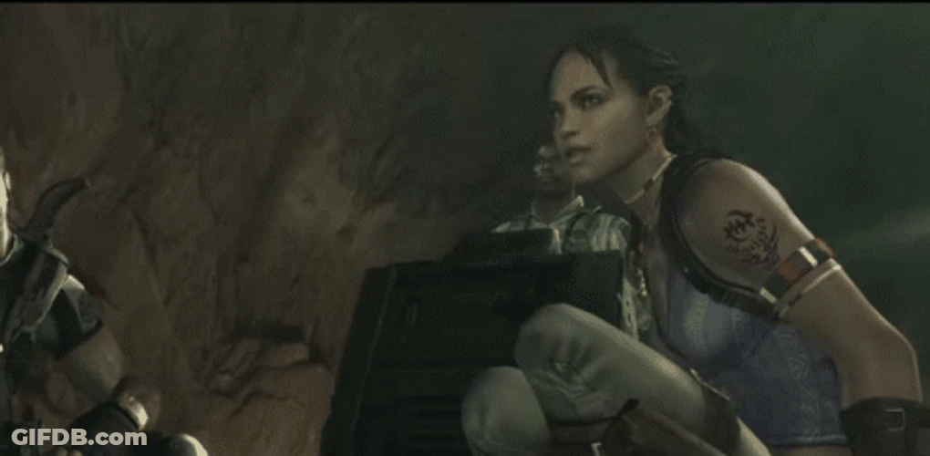 Sheva Resident Evil GIF