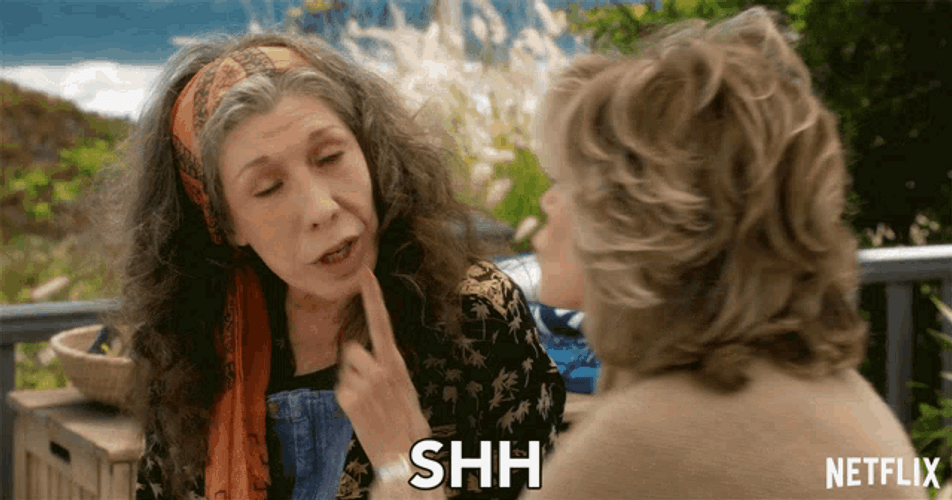Shh Actress Lily Tomlin GIF