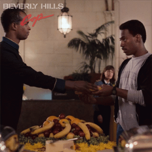 Shh Beverly Hills Cop Axel GIF