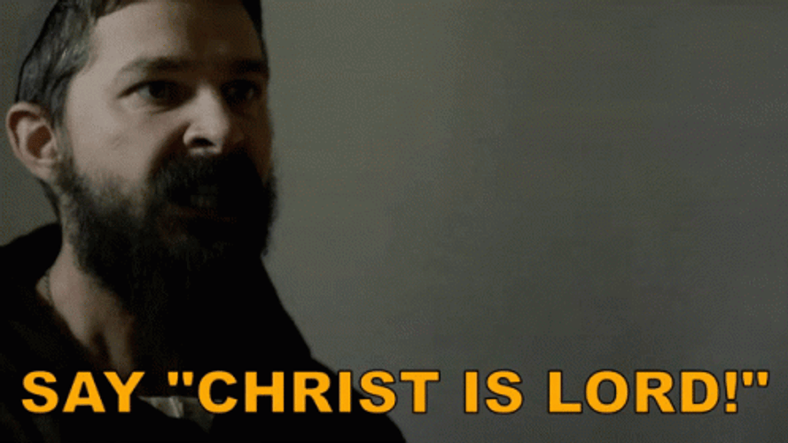 Shia Labeouf Christ Lord GIF