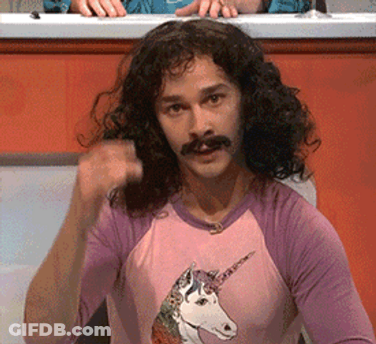 Shia Labeouf Clapping And Saying Magic GIF
