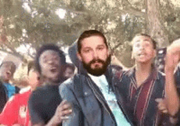 Shia Labeouf Funny Meme GIF