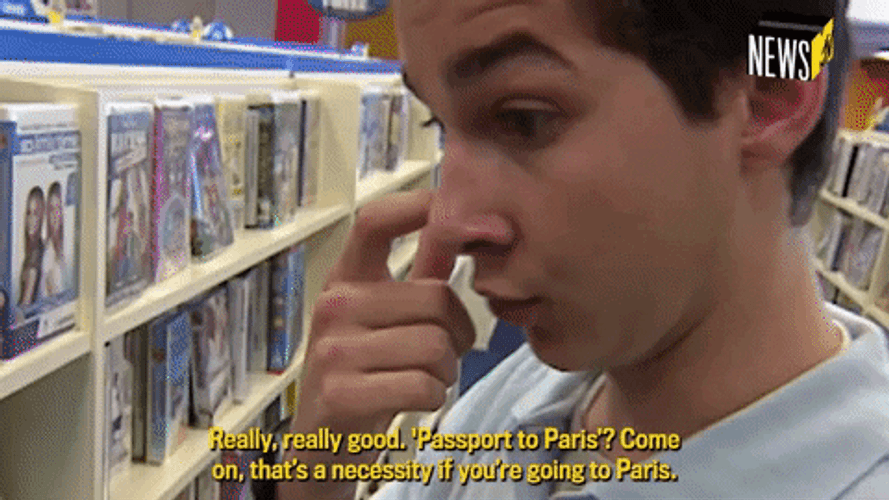 Shia Labeouf Passport To Paris GIF