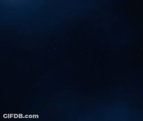 Shield With Lion On Blue GIF