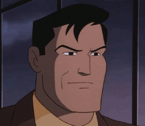 Shifty Eyes Batman Animated Bruce Wayne GIF