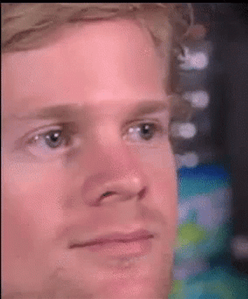 Shifty Eyes Drew Scanlon Blinking Guy GIF