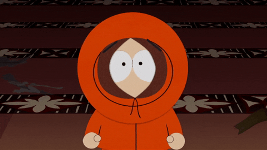 Shifty Eyes Kenny McCormick South Park GIF