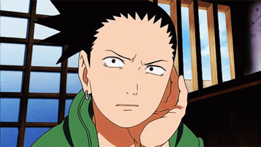 Shikamaru Nara Naruto Annoyed Angry GIF