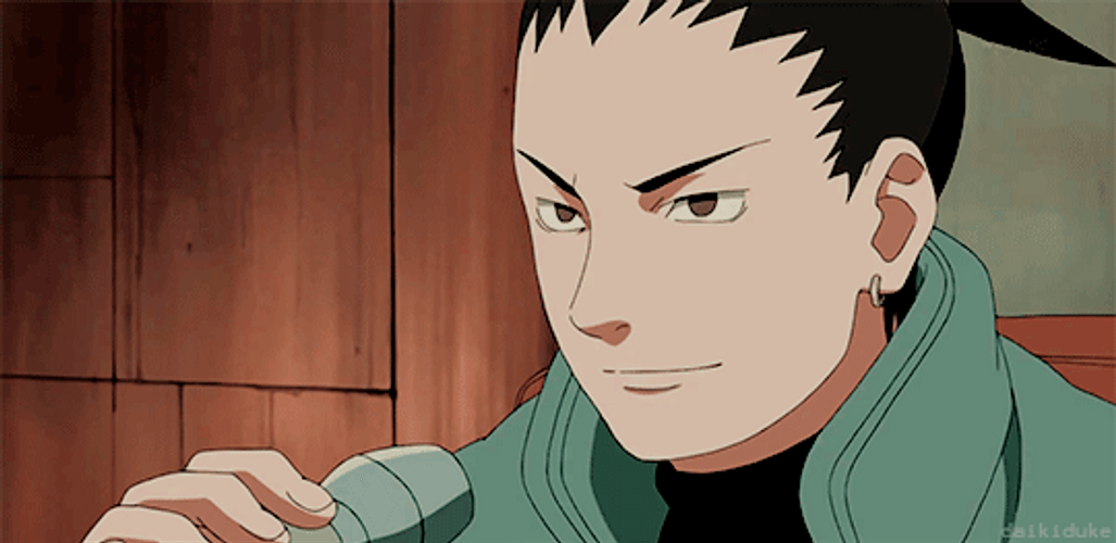 Shikamaru Nara Naruto Evil Grin GIF