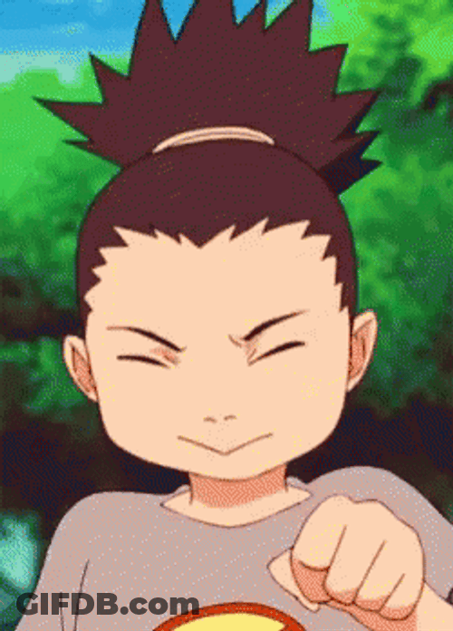 Shikamaru Nara Naruto Shocked Face GIF