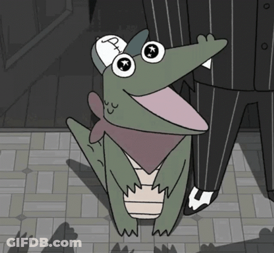 Shimmering Eyes Gators Dancing GIF