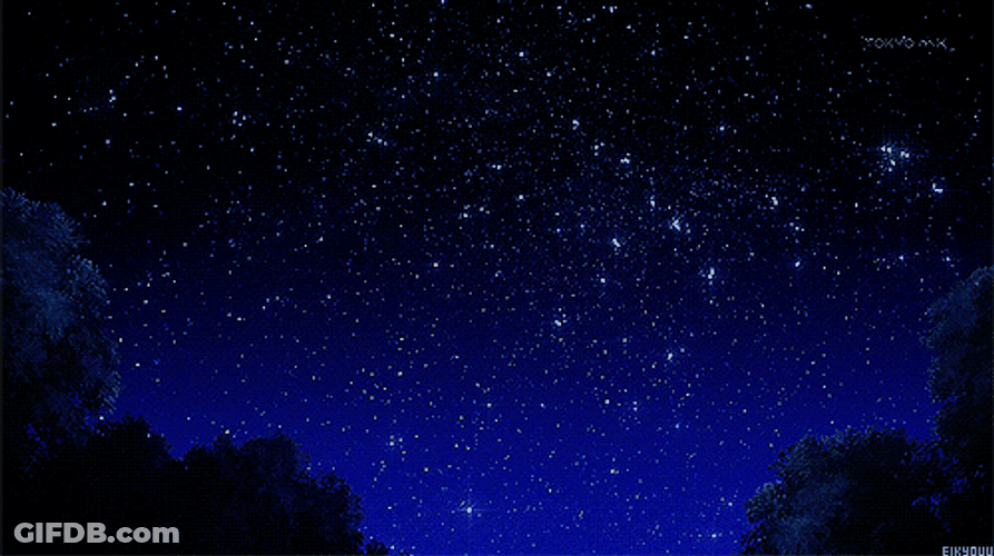 Shimmering Stars GIF