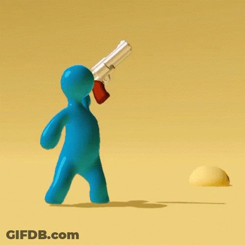 Shimmy With Gun Dancing GIF