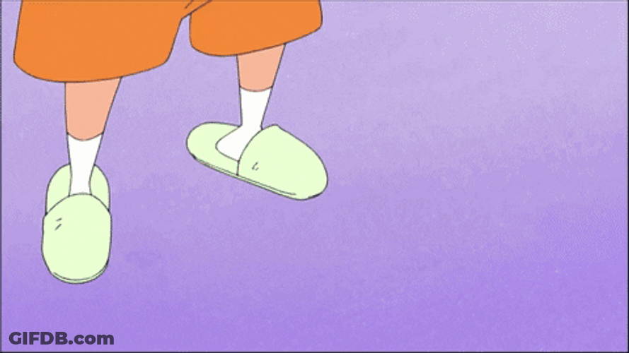 Shin Chan Georgie Mini Heart Attack GIF