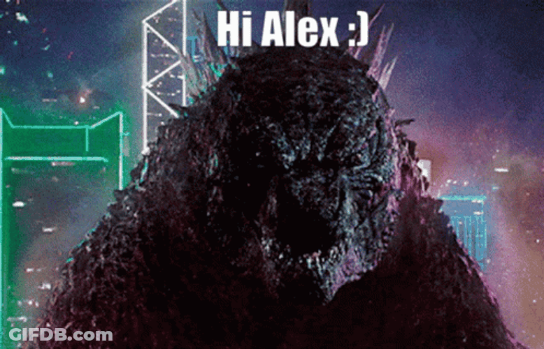 Shin Godzilla Wicked Facial Expression GIF
