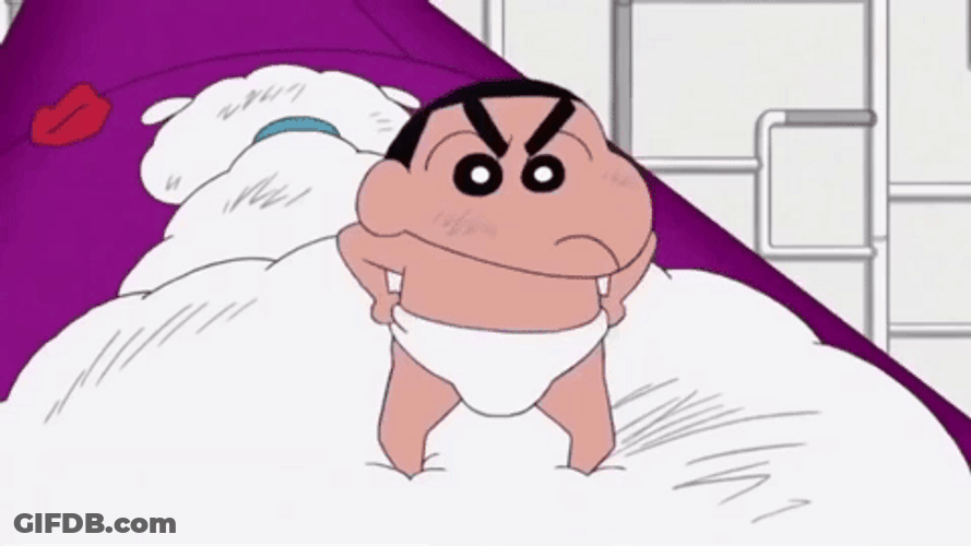 Shinchan Sumo Wrestler GIF