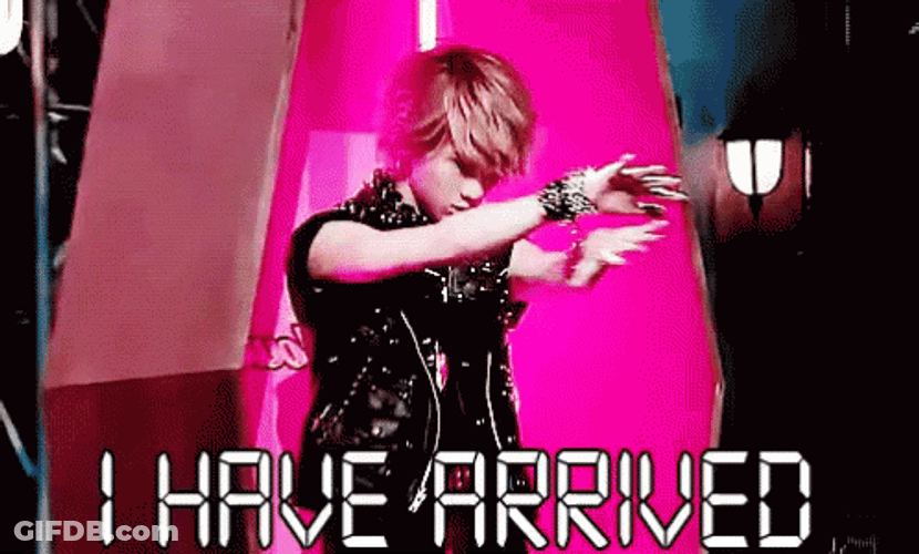 Shinee Taemin Grand Entrance I Have Arrived GIF