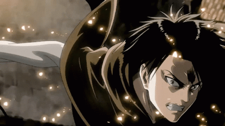 Shingeki No Kyoji Angry Levi GIF