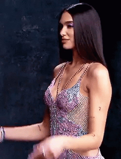 Shining Dress Dua Lipa Bye GIF
