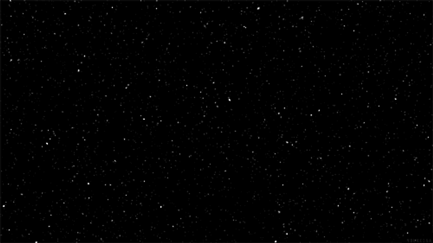 Shining Stars In Black Night GIF
