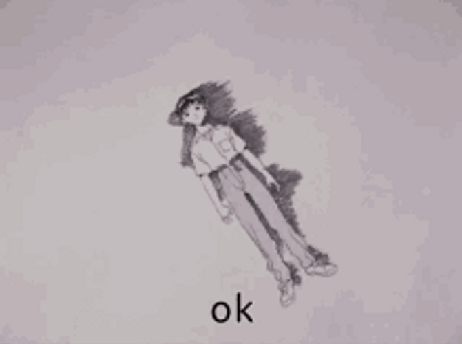 Shinji Ikari Evangelion Ok Okay Sad Empty Feeling GIF