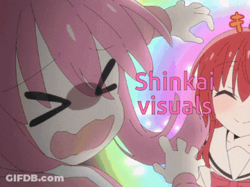 Shinkai Visuals Is The Name Of The Company Shown GIF