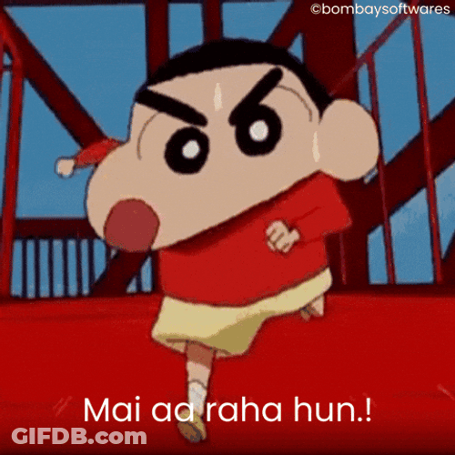 Shinnosuke Nohara Walking Fast Journey Self Discovery GIF