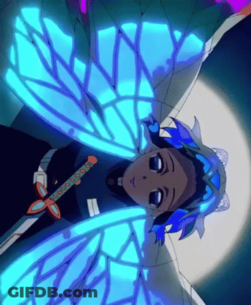 Shinobu Anime Distinctive Charm. GIF