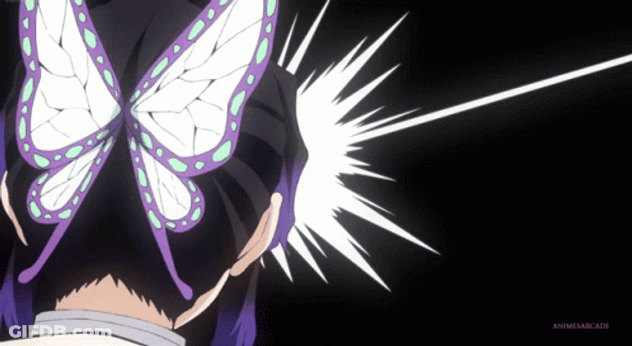 Shinobu Anime Pissed GIF