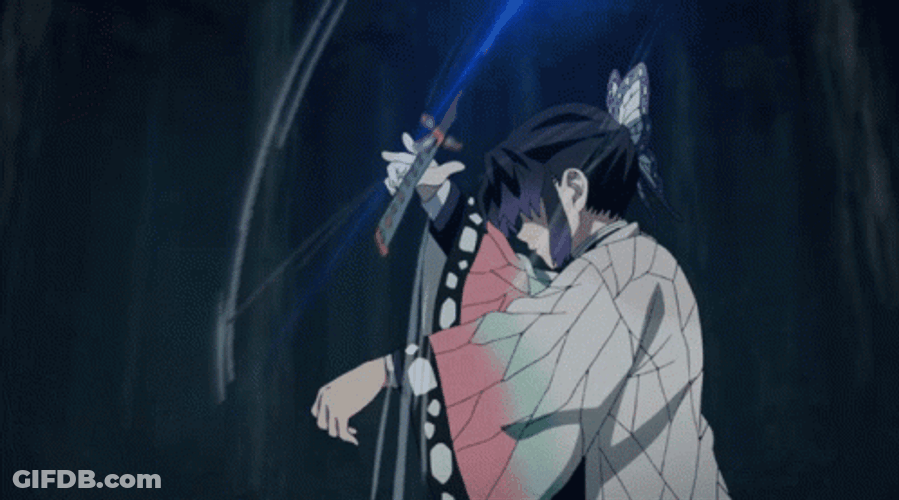 Shinobu Anime Sword Exhibition GIF