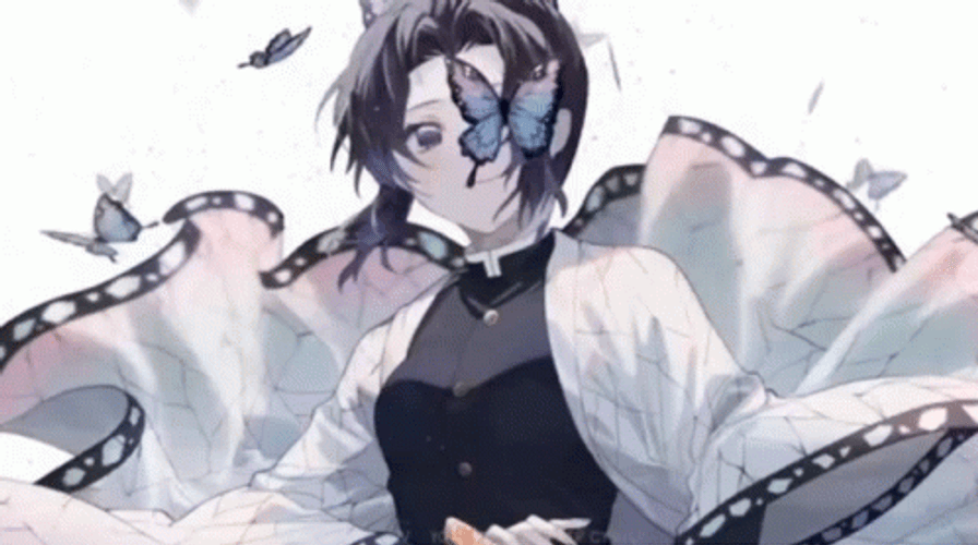 Shinobu Butterfly Demon Slayer Anime GIF